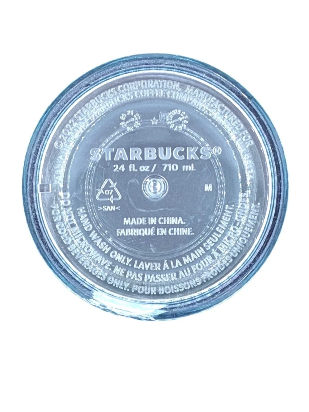 Starbucks Tumbler Spring 2022 Iridescent Mermaid Scales Venti 24 oz Cold Cup